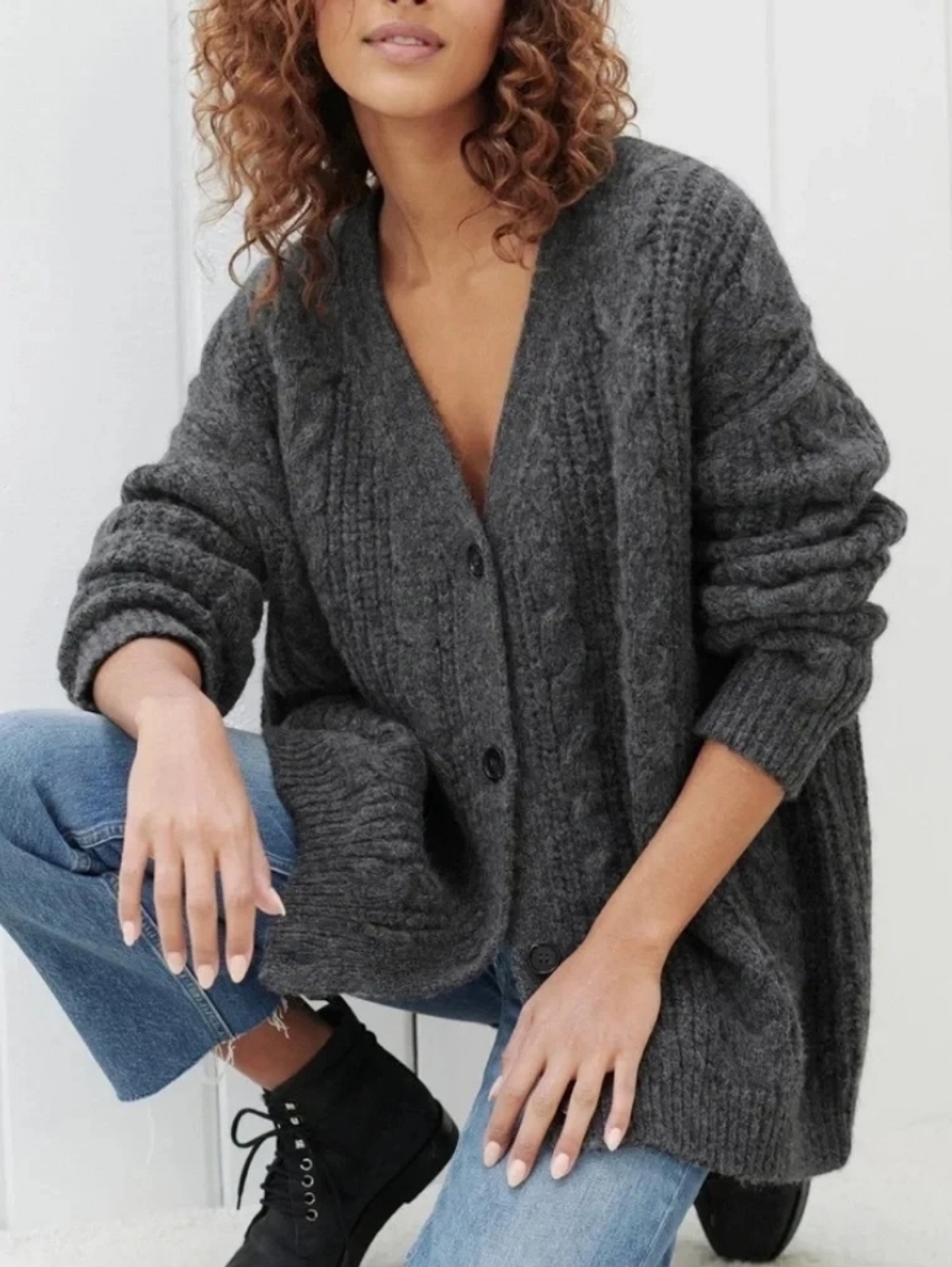 Jenni Kayne Cable Cocoon Cardigan